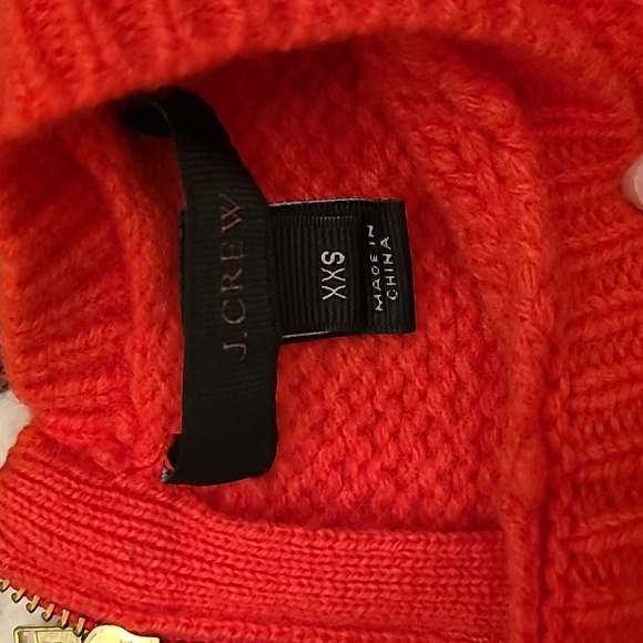 J. Crew Wool Sweater with Shirt tail - Picture 5 of 11
